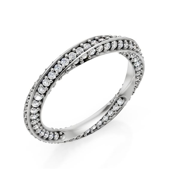 Ring Golay Woman in Gold Diamante 1.14 Ct AD622DB 1.14 G VS - AD622DB 1.14 G VS